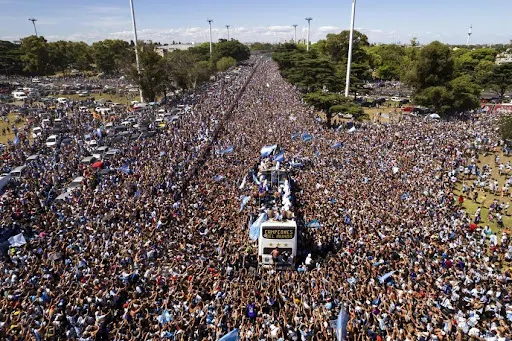 Una de las pocas veces donde Argentina entera pareció tirar para el mismo lado.
