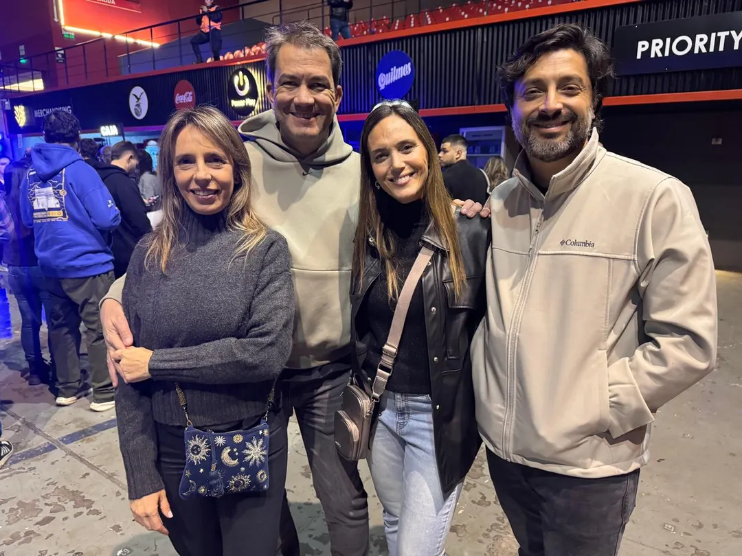 Cecilia Ruiz, Federico Martina, Laura Rousselle y Lucas Lecour.