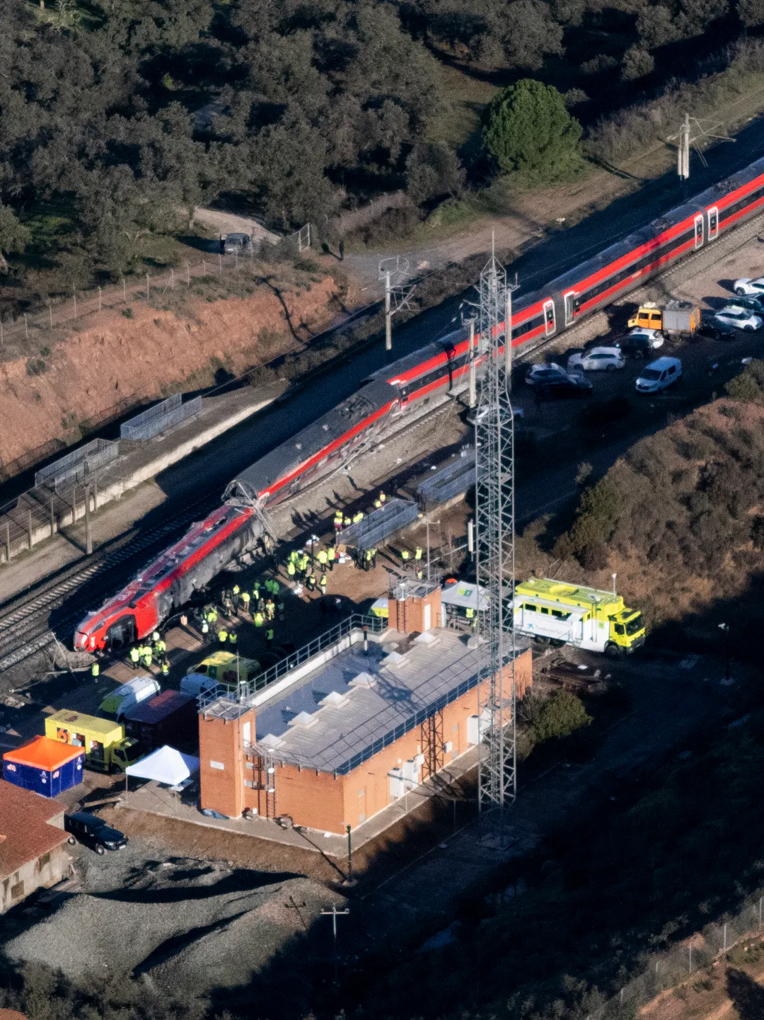 Las impactantes imágenes de la tragedia en España.