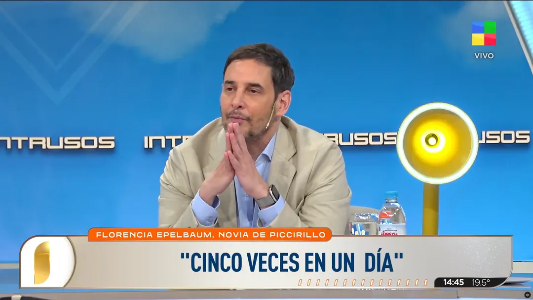 Rodrigo Lussich quedó impactado ante la declaración de la pareja de Elías Piccirillo.