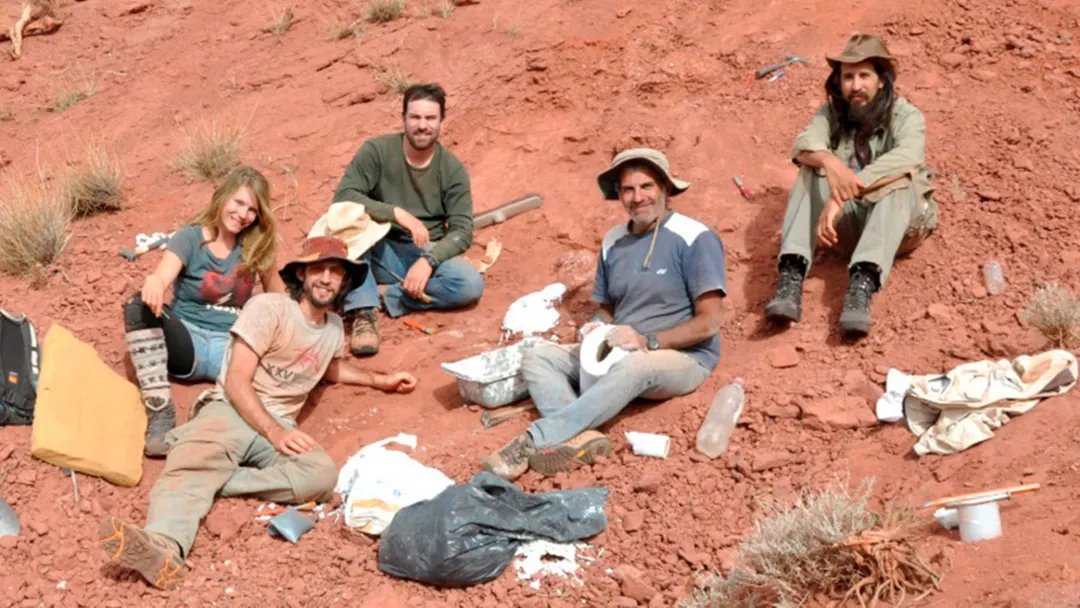 El grupo de investigadores y científicos del Conicet que trabaja en La Rioja.