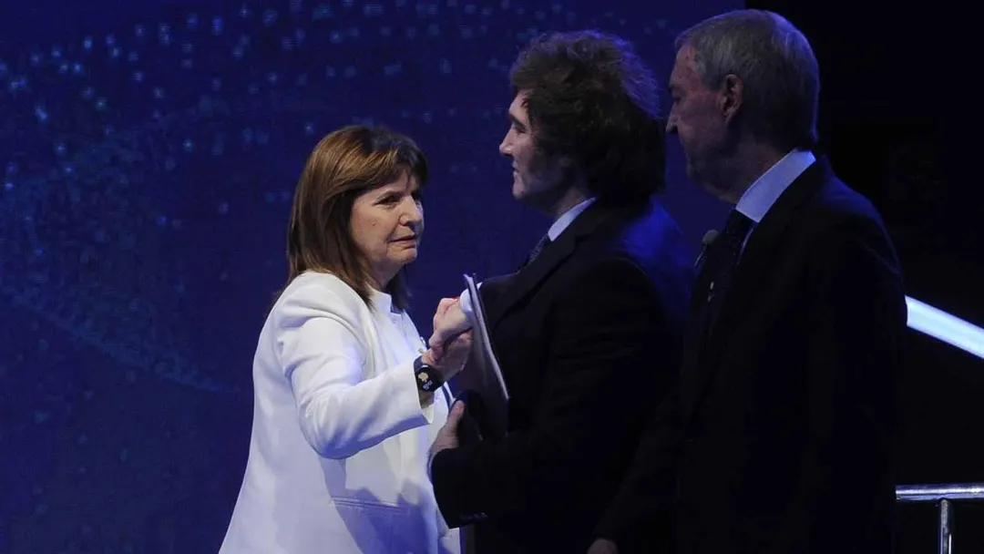 Javier Milei y Patricia Bullrich cara a cara