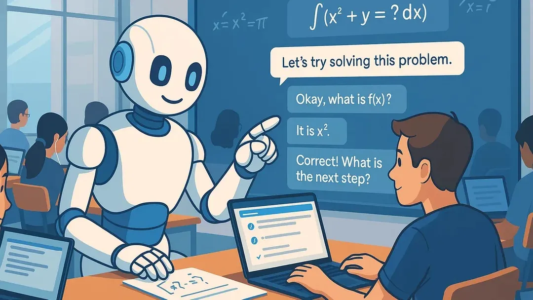 El método de MathGPT se basa en guiar con preguntas y no en dar respuestas.