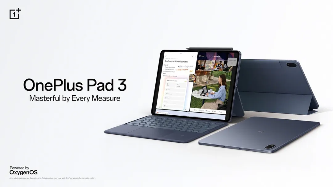 OnePlus Pad 3: La opción de gama alta que cuida tu bolsillo: pantalla de 13.2 pulgadas con una tasa de refresco ultra fluida de 144 Hz.