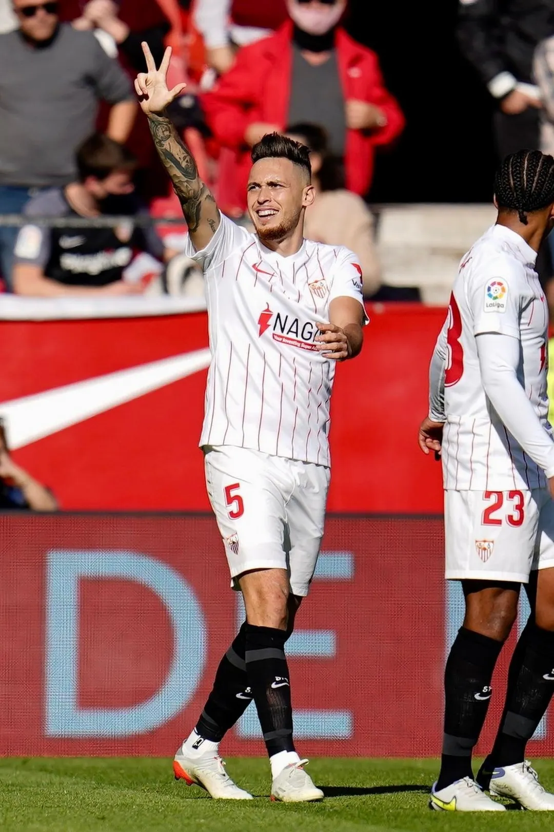 El nombre de Lucas Ocampos también aparece en la causa.