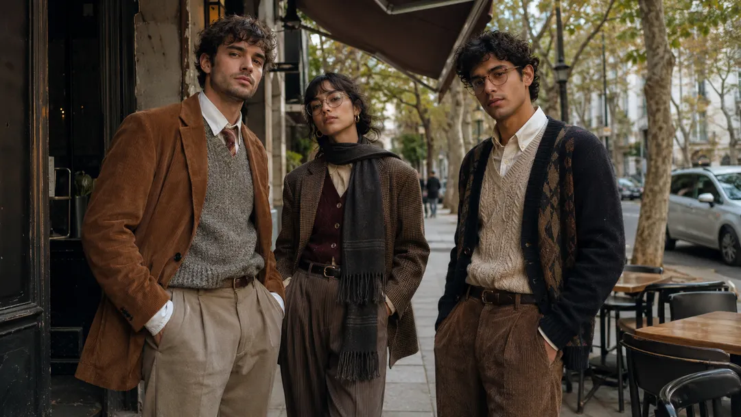 Vestir prendas de los abuelos es la tendencia en los jóvenes de argentina y varias partes del mundo.