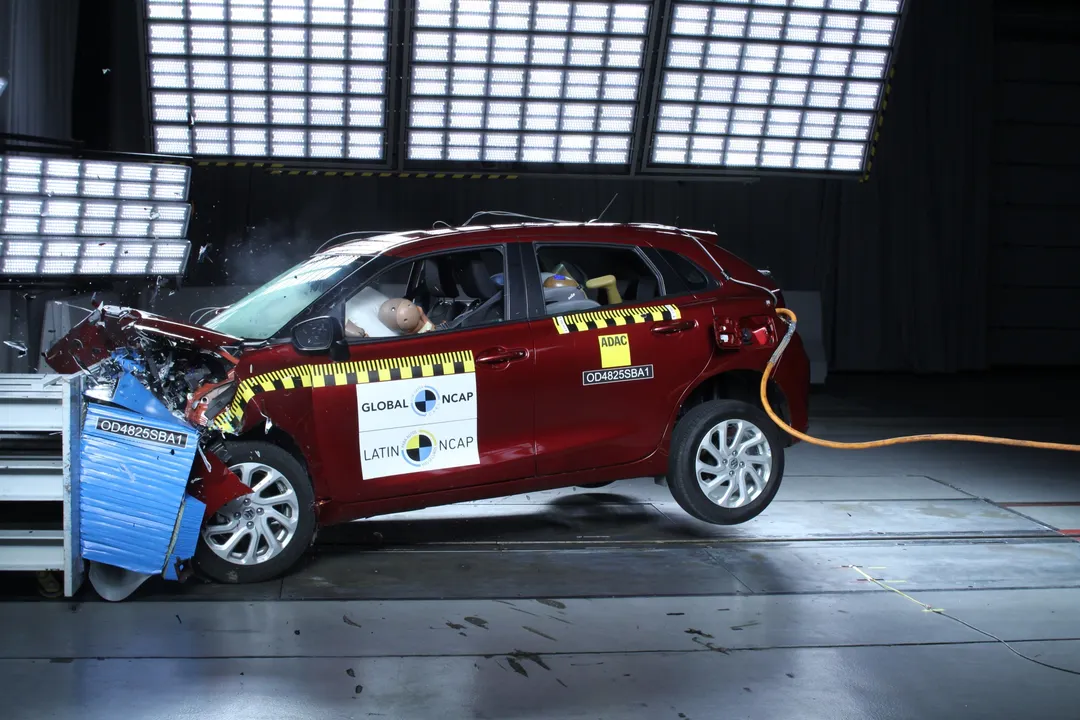 Suzuki Baleno Prueba de choque