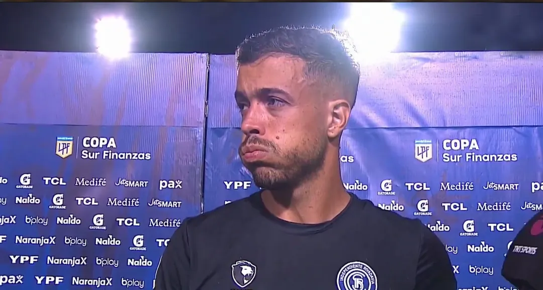 Franco Di Santo en su debut en la Lepra. Foto: Captura