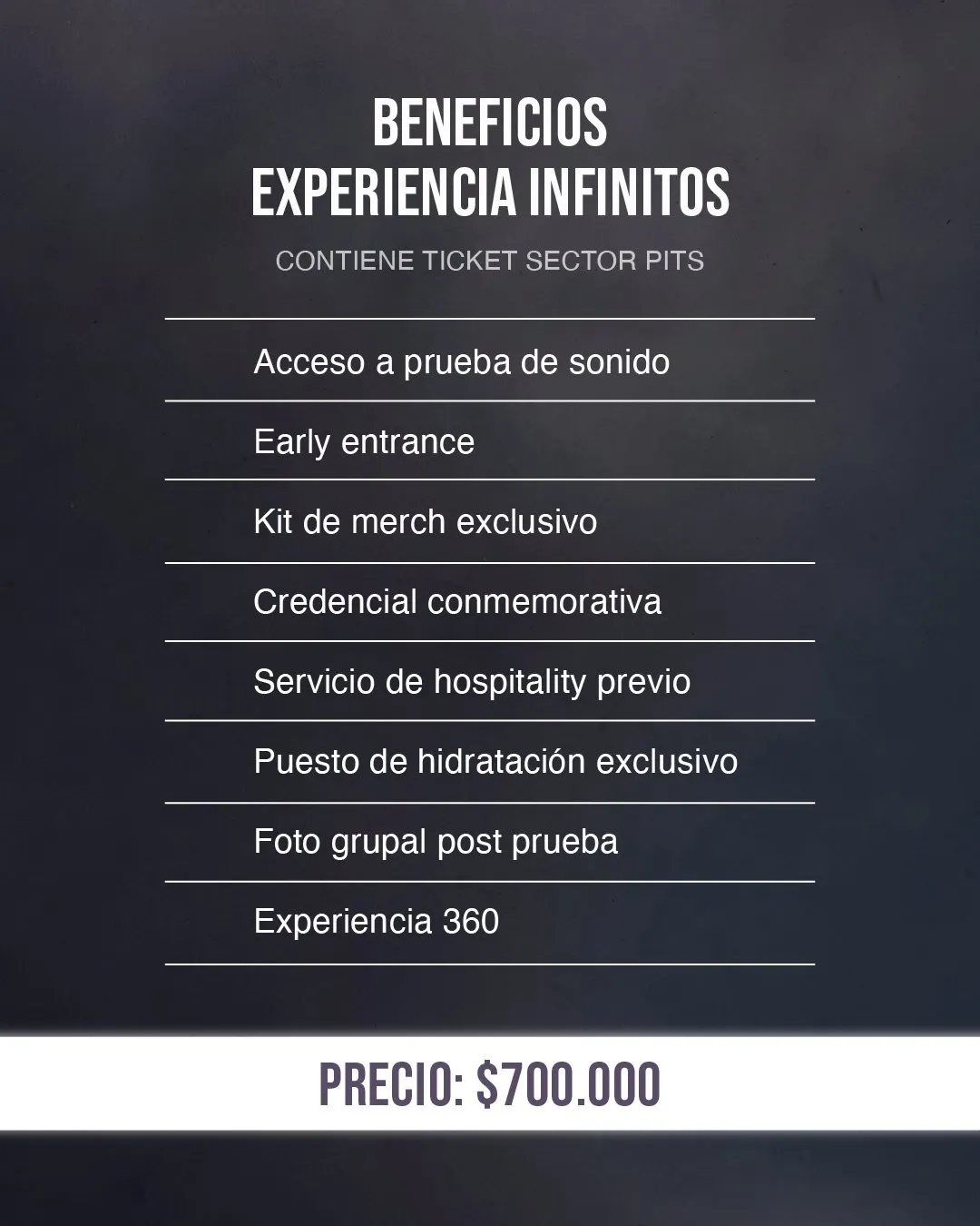 Cuánto vale la experiencia más costosa para el show de María Becerra en River.