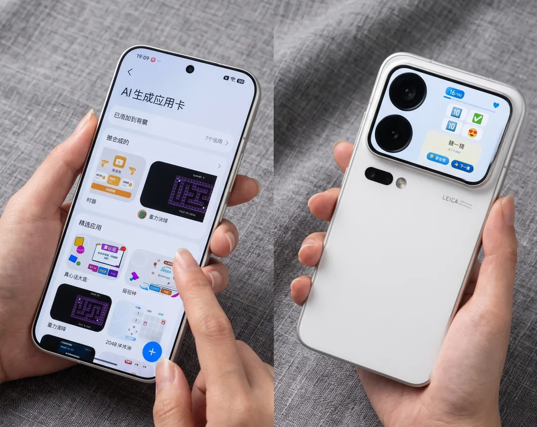 El nuevo Xiaomi 18 Pro integra las lentes al ras del panel posterior.
