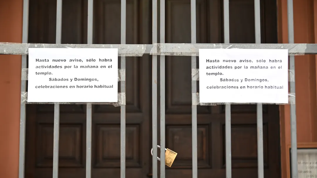 Actualmente no se puede ingresar a la Basílica de San Francisco por la tarde.