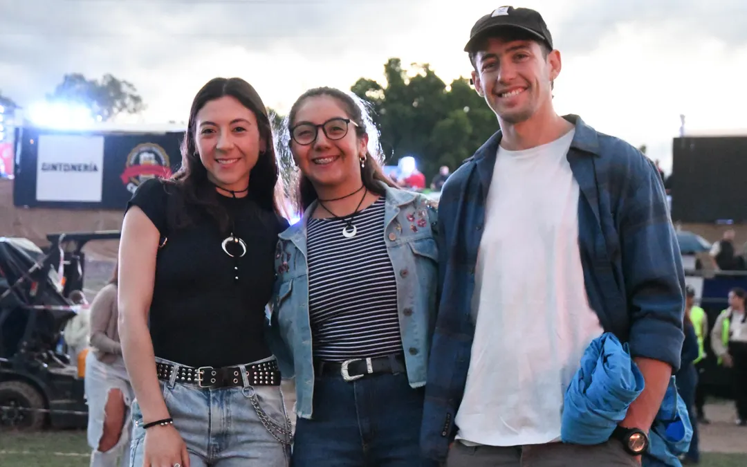 Yamila, Julieta y Emilio.