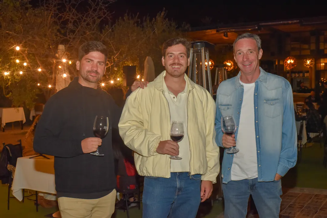 Nicolas Mastracusa, Federico Juarros y Fernando Gabrielli.