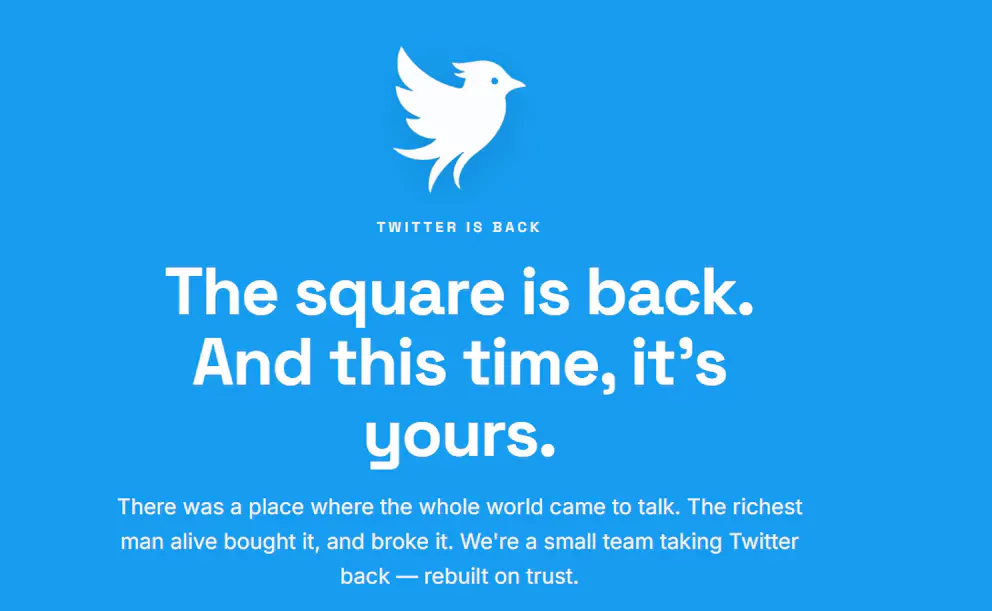 El nuevo Twitter aun está en proceso.