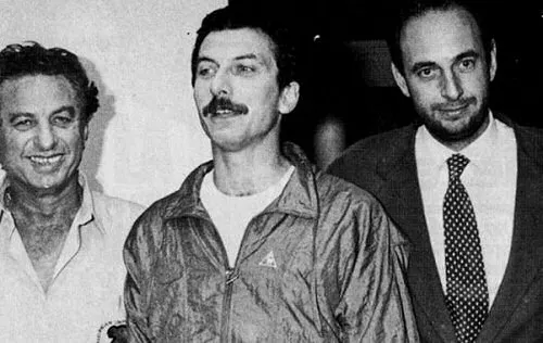 Manzano, junto a Macri tras el secuestro que sufrió el expresidente en su juventud. 