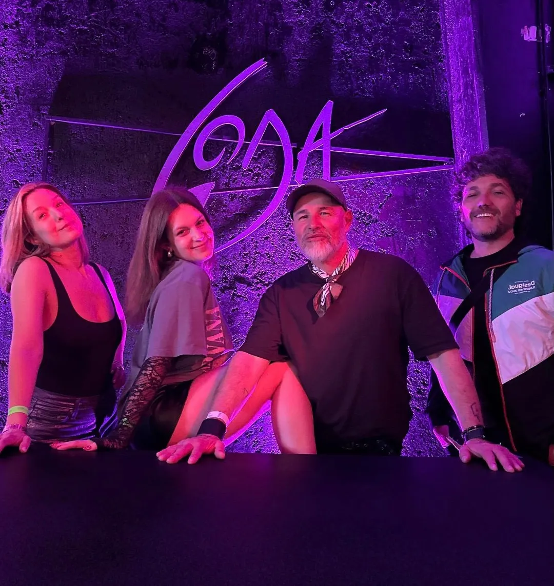 Romina Vignetta, Carla Sarcinella, Gustavo Valdez, Gonzalo Martín: ¡muy lindos y onderos!