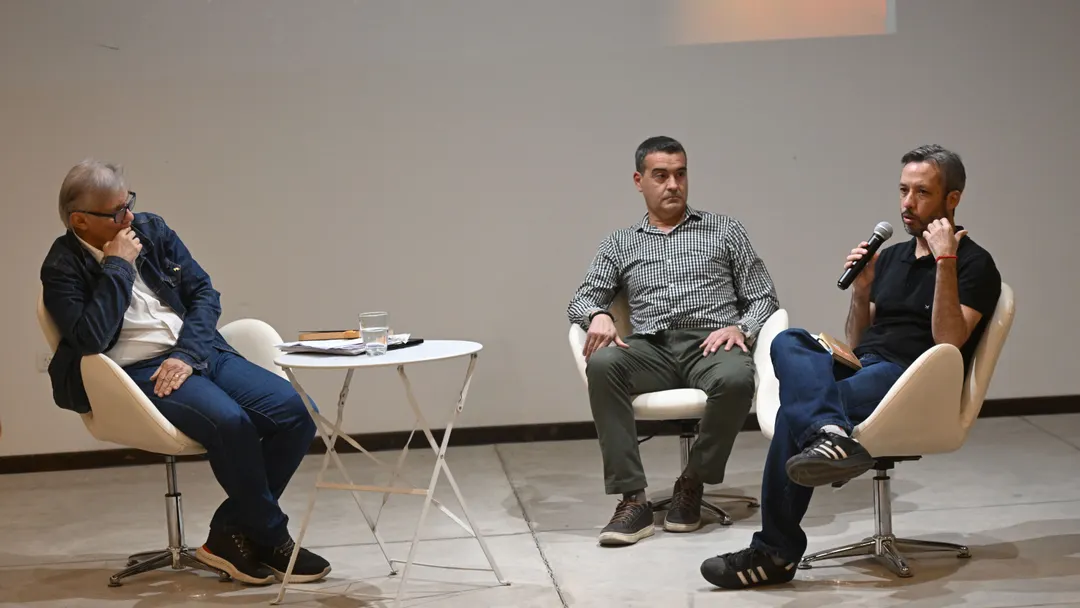 Gustavo Capone, Walter Moreno y Pablo Icardi.