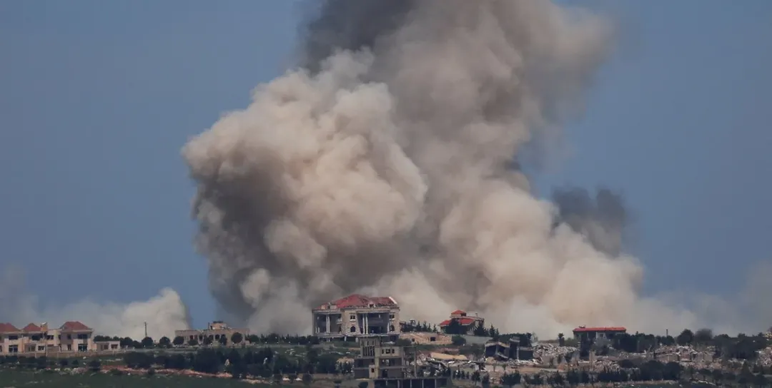 Los bombardeos en el Líbano por parte de Israel.