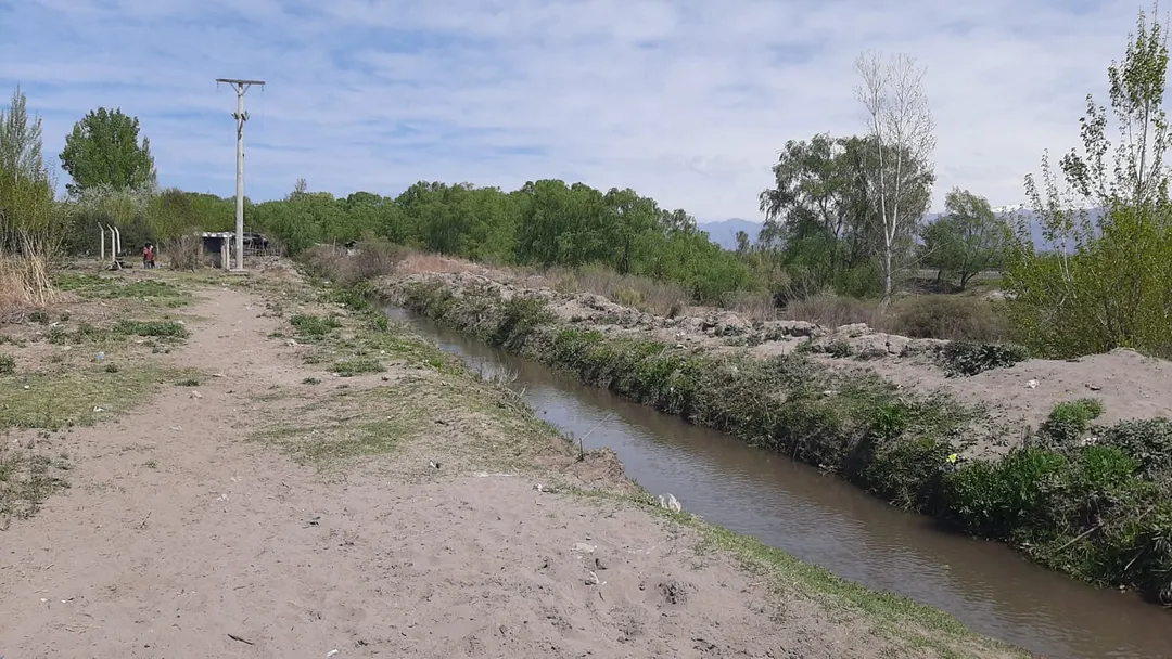 El canal Calise será modernizado con fondos del Resarcimiento. 