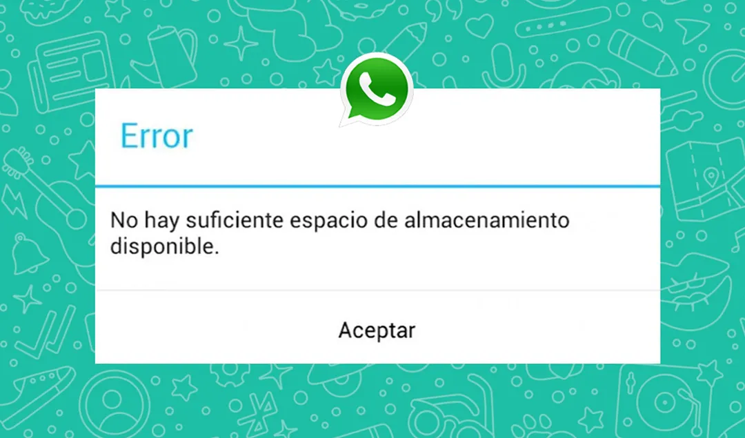 La afluencia de archivos llena rápidamente el almacenamiento de los teléfonos.