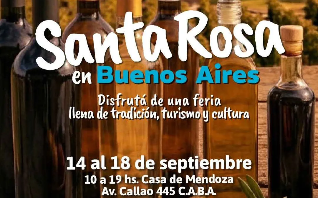 Santa Rosa se hace presente en Buenos Aires.