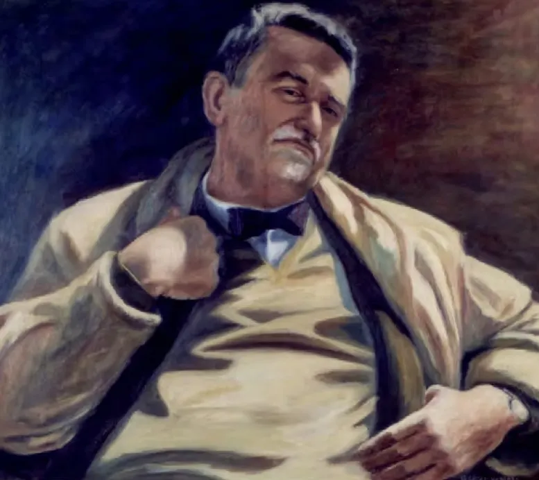 Rafael Squirru por G. López Herrero, 1991