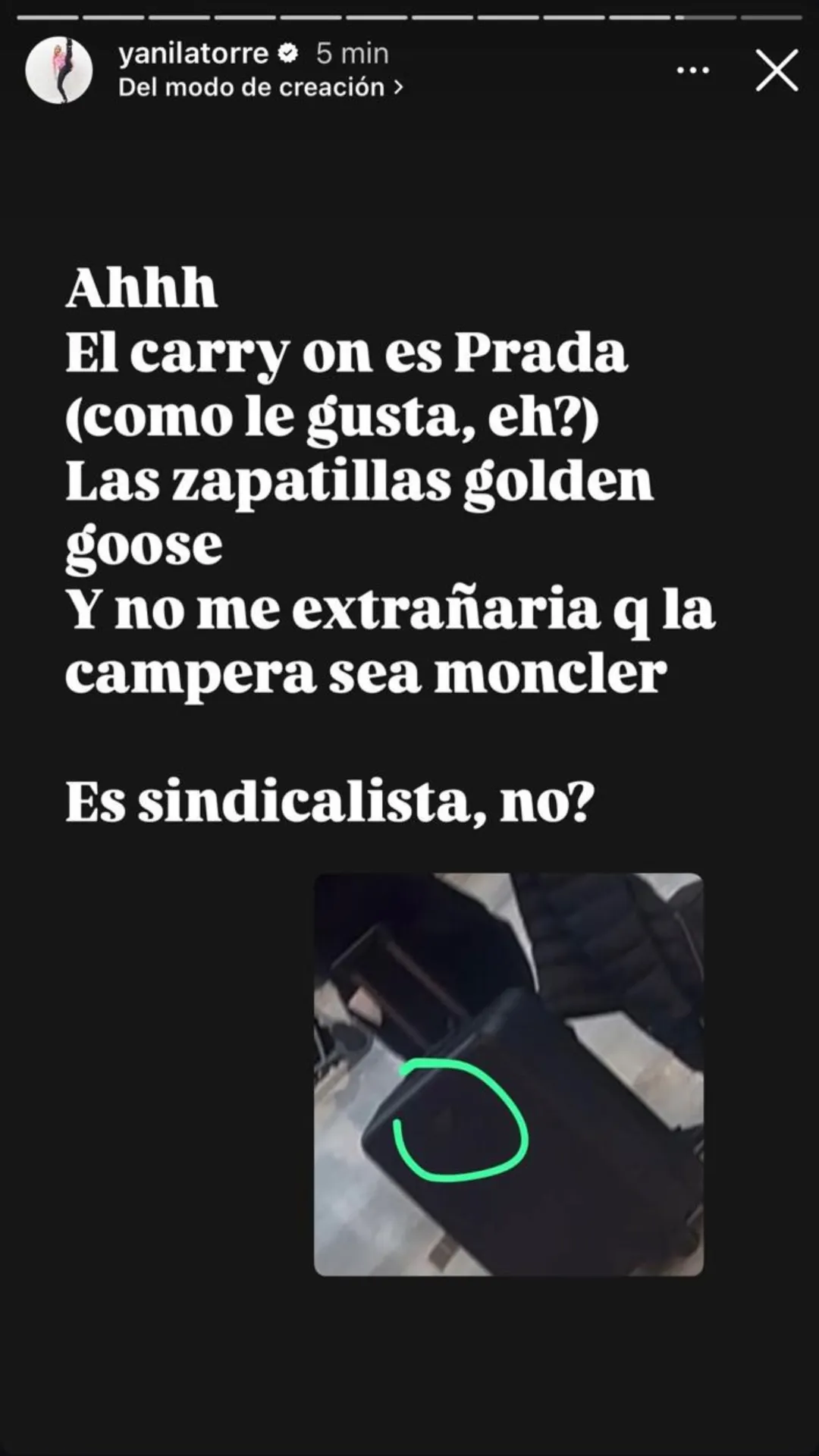 Los detalles que dio la conductora.