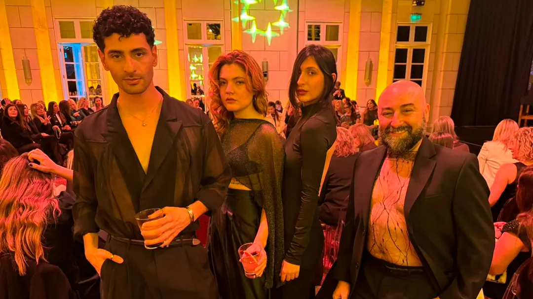 Adrier Nadir, Nazareth Lucero, Valentina Valeri y Luis Fernando García.