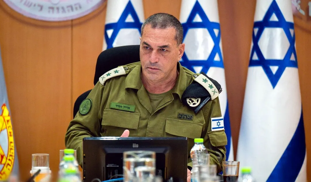 Eyal Zamir, jefe de las Fuerzas de Defensa de Israel