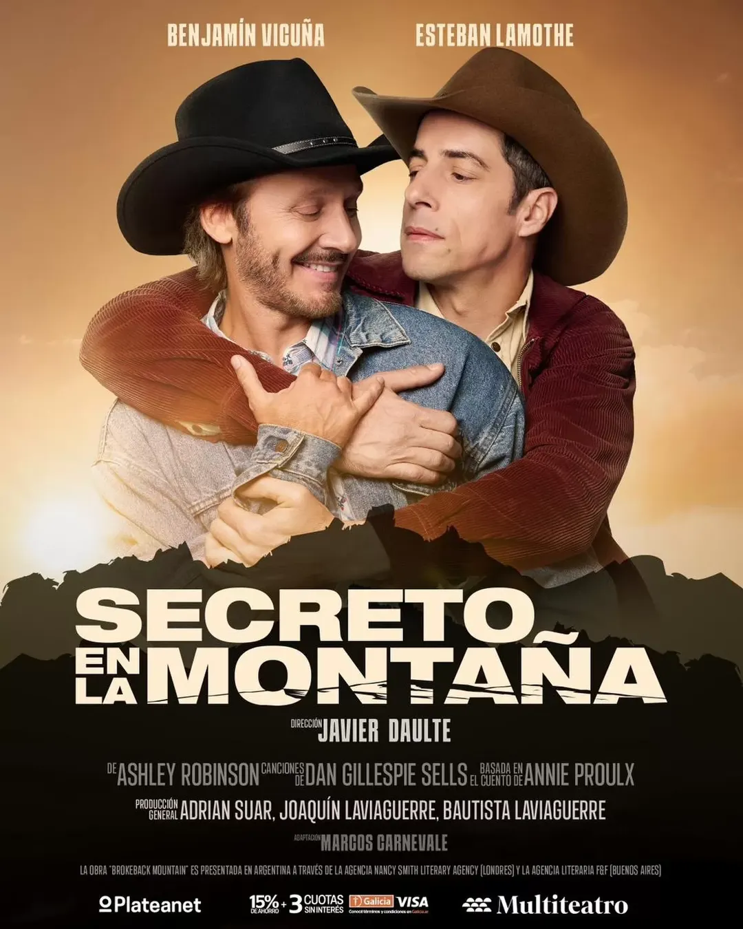 "Secreto en la Montaña" en el Multiteatro.