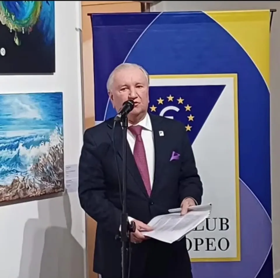 Profesor José Skowron, presidente del Club Europeo.