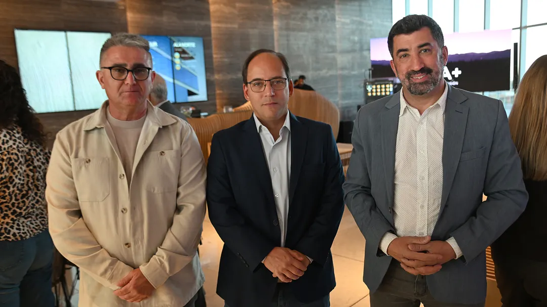 Alejandro Arco, Martín García y Mariano Fandiño.
