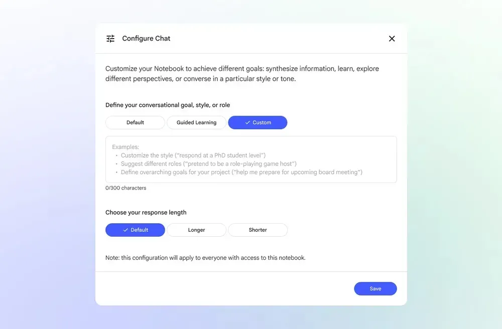 NotebookLM, la IA de Google, mejora la interfaz con nuevas funciones.