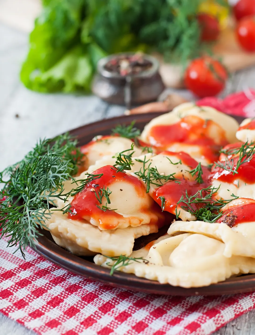 Ravioles: un plato amado. Foto: freepik.com