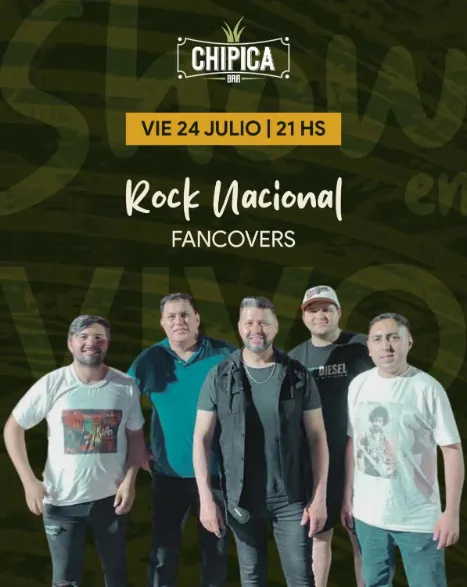 Fancovers se presenta en Chipica Bar. 
