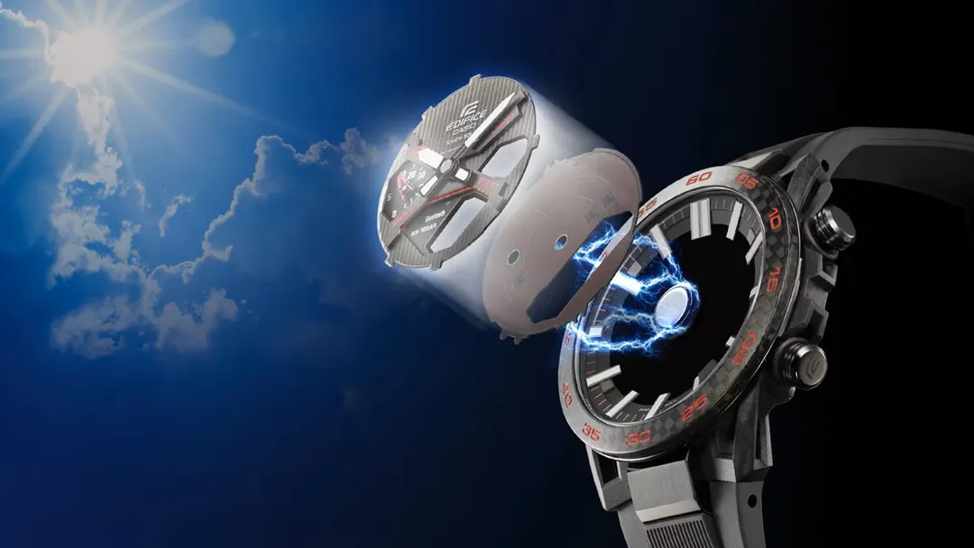 El Casio Edifice Solar ofrece funciones tecnológicas avanzadas y una estructura resistente de acero.