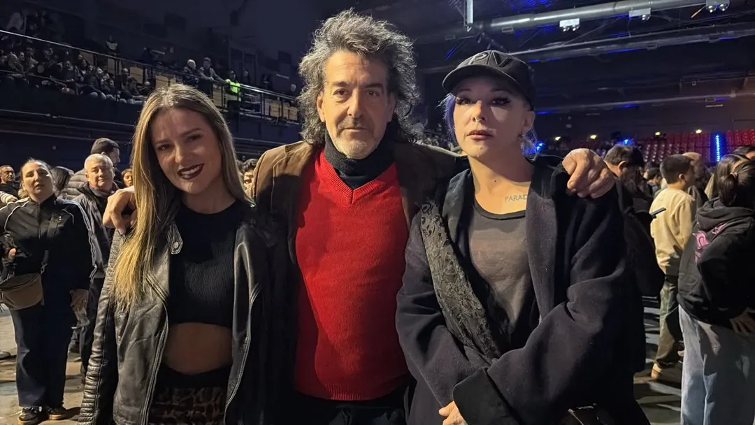 Vivian Távara, Osvaldo Chiavazza y Salomé Vorfas. Foto: Maru Mena.