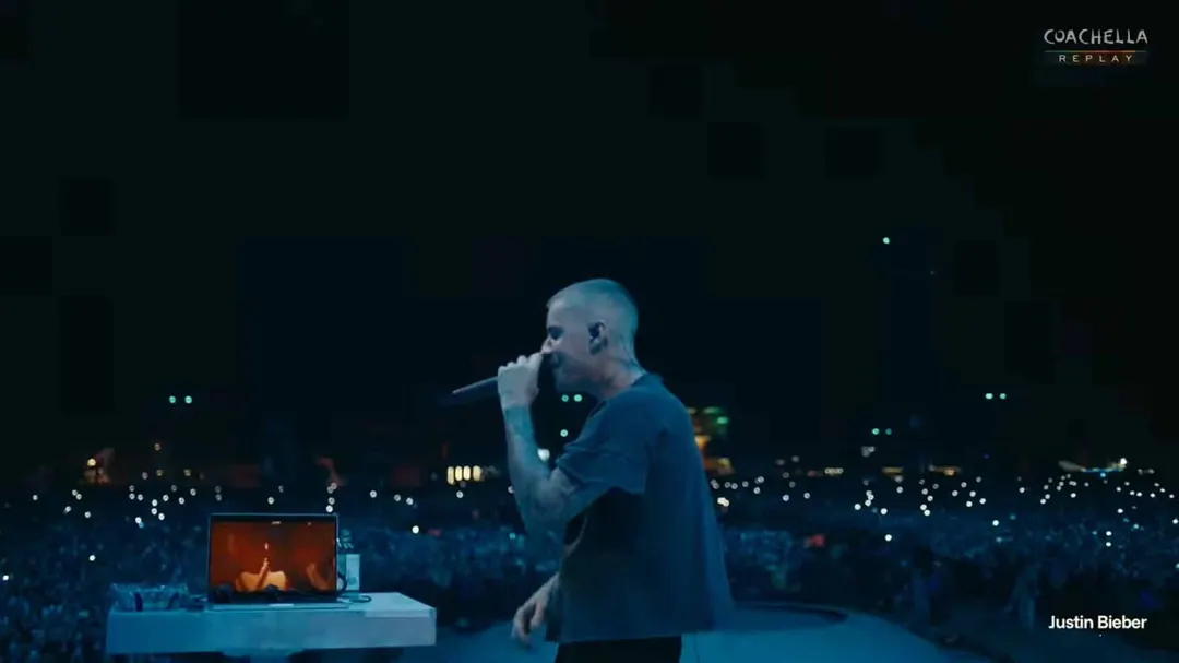 Justin Bieber regresó a Coachella tras años de ausencia y se convirtió en el artista mejor pagado de la historia del evento.