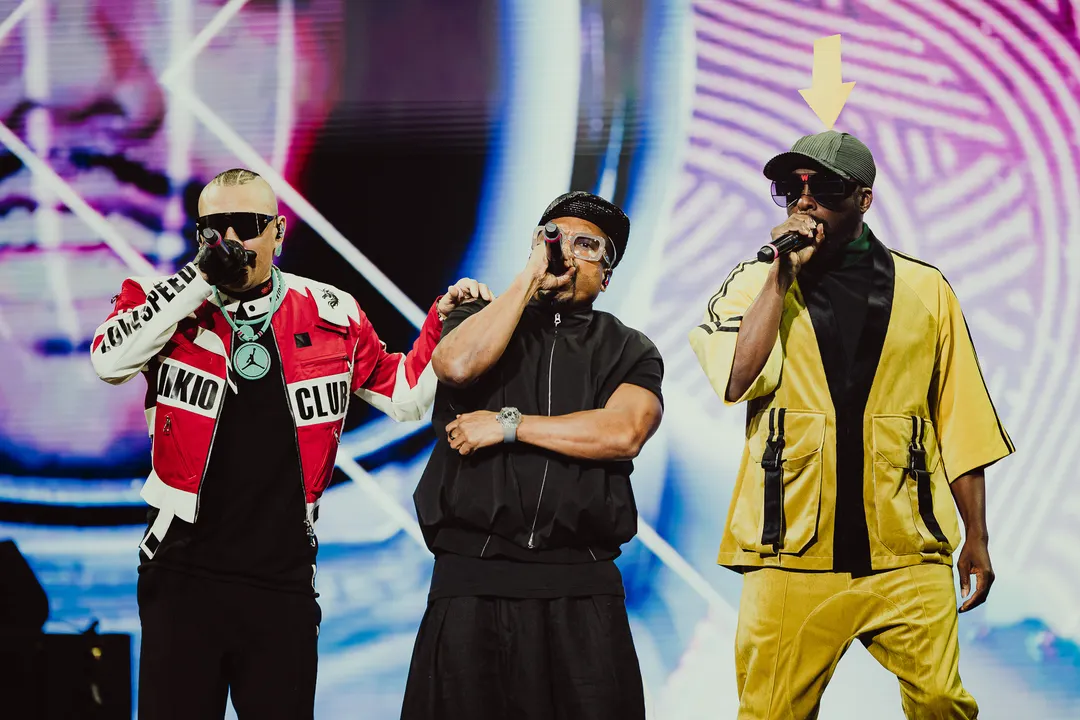 Taboo, will.i.am, y Apl.de.ap se reencontraron con el público argentino el viernes 4 de septiembre de 2026.