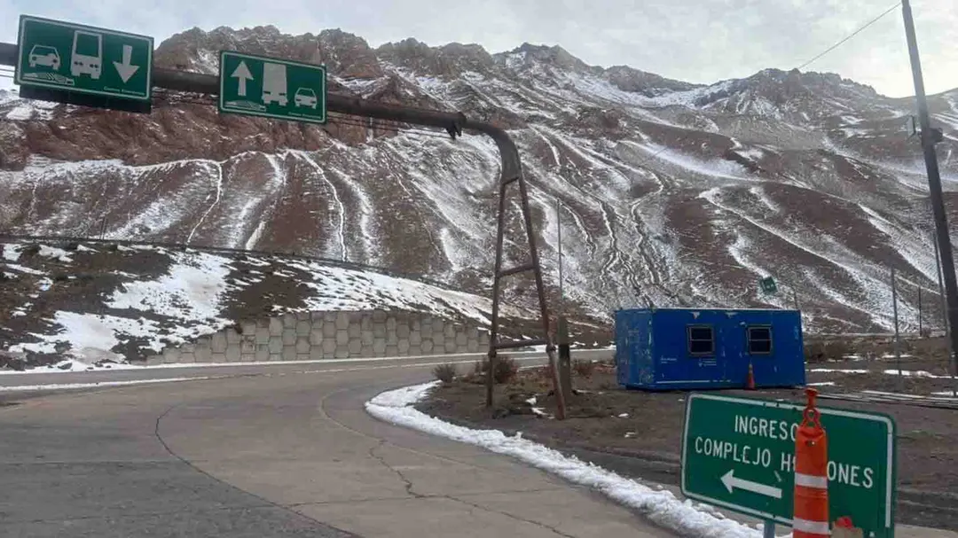 El paso a Chile se encuentra habilitado.