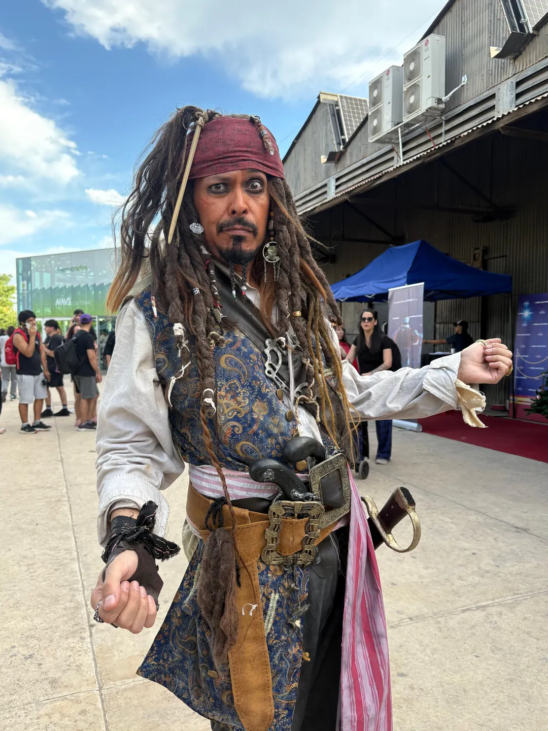 ¡El Capitán Jack Sparrow también asistió a Mendotaku!