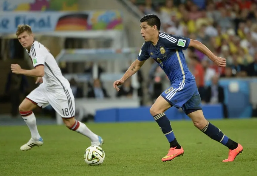 Enzo Pérez y su buen momento en la selección nacional. 
