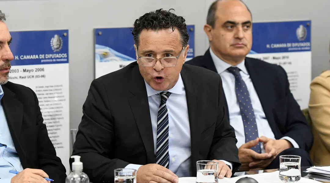 Los jueces de la Corte Omar Palermo y Mario Adaro. Foto: ALF PONCE MERCADO / MDZ