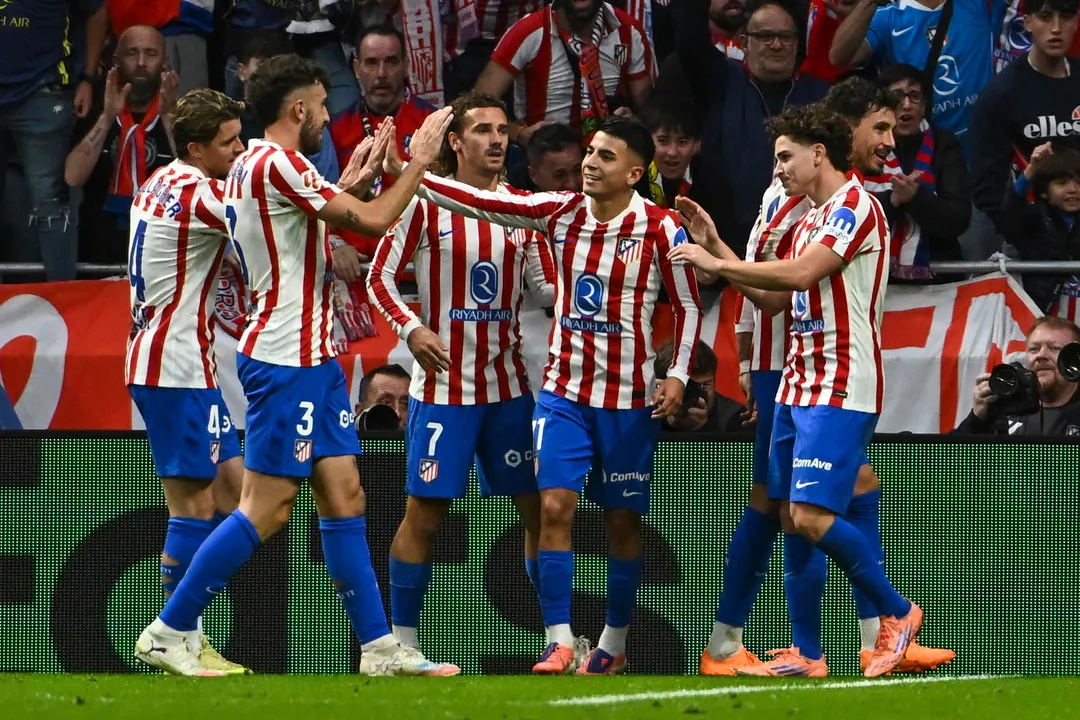 El Atlético de Madrid se mide ante el Girona este fin de semana. Foto: EFE