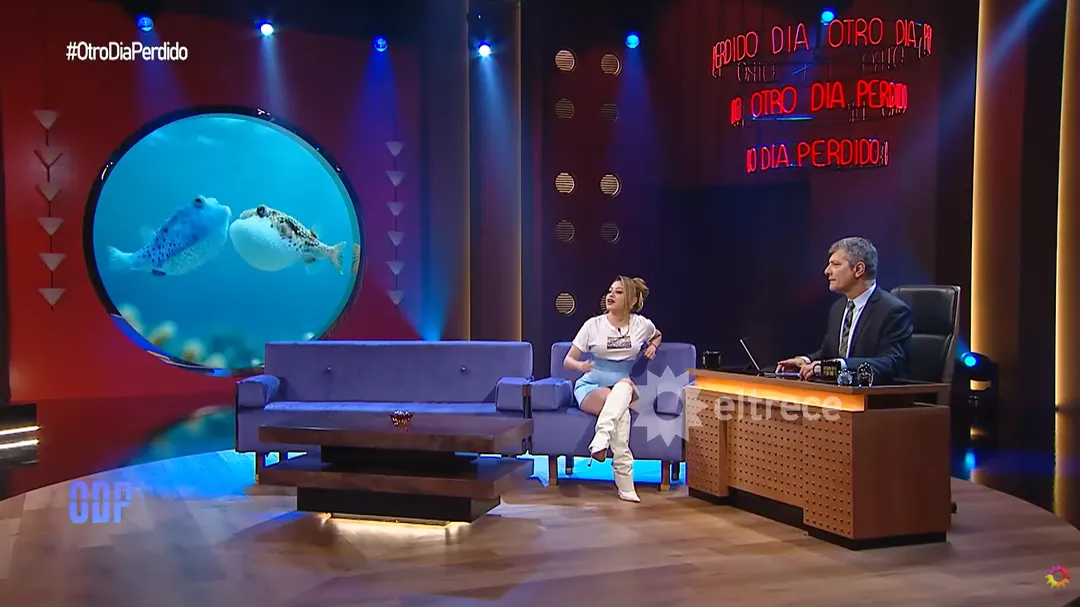 Karol Sevilla en Otro Día Perdido. 
