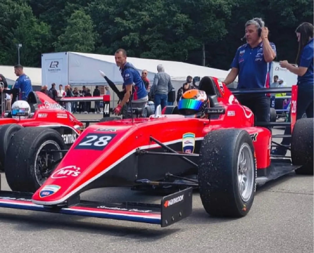 Lautaro Campione, primer representante mendocino en competir en la Fórmula X Pro Series europea.