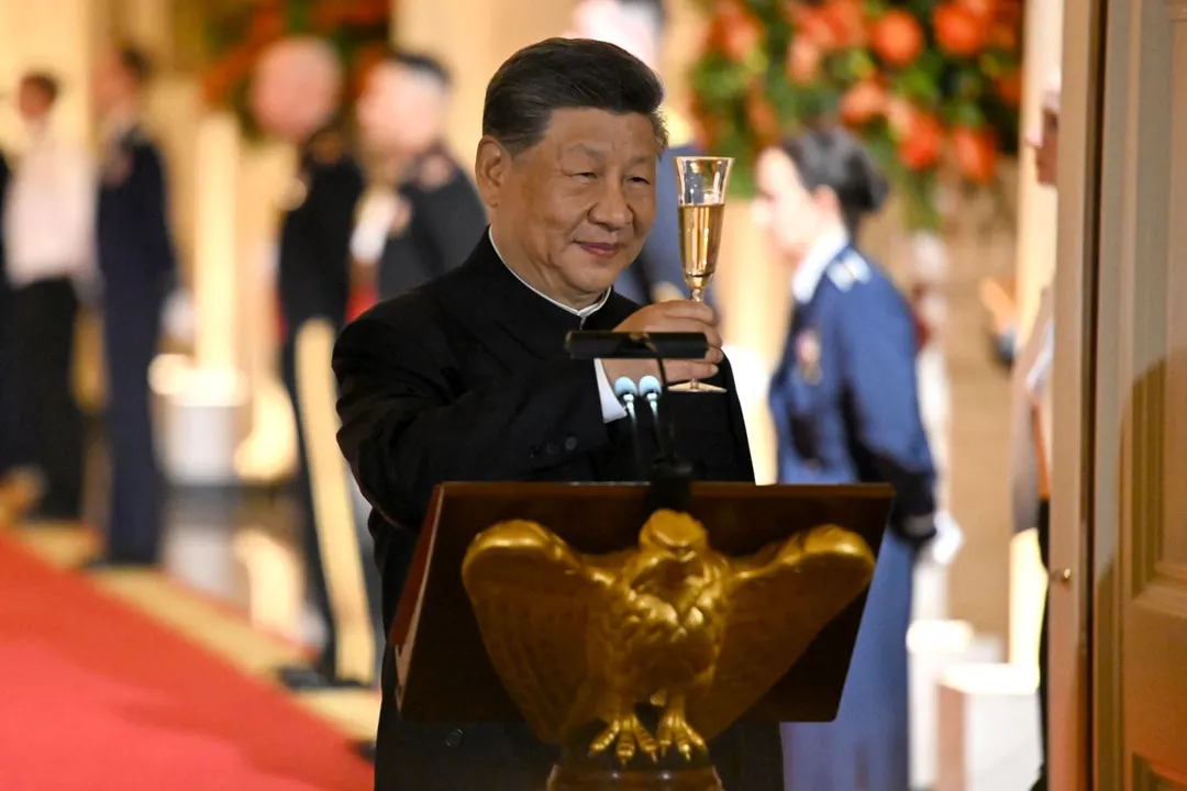 Xi Jinping cenó con Donald Trump y los popes de la IA en la Casa Blanca. Foto Efe