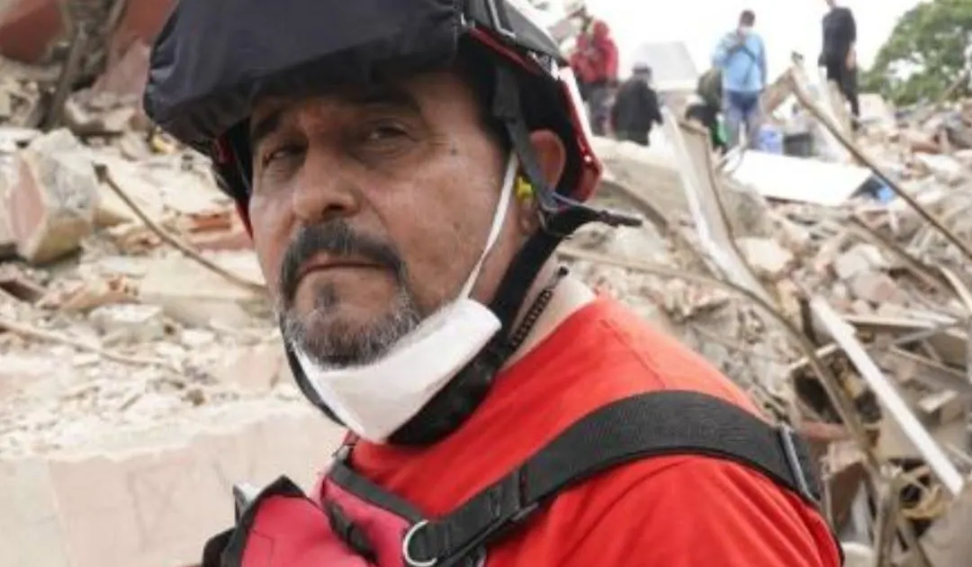 El mendocino Guillermo Arana Leyton, bombero e instructor especializado, lidera la búsqueda del niño argentino Lucas Games en Venezuela.