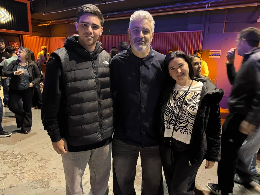 Fausto Fernández, Diego Fernández y Soledad Lores.