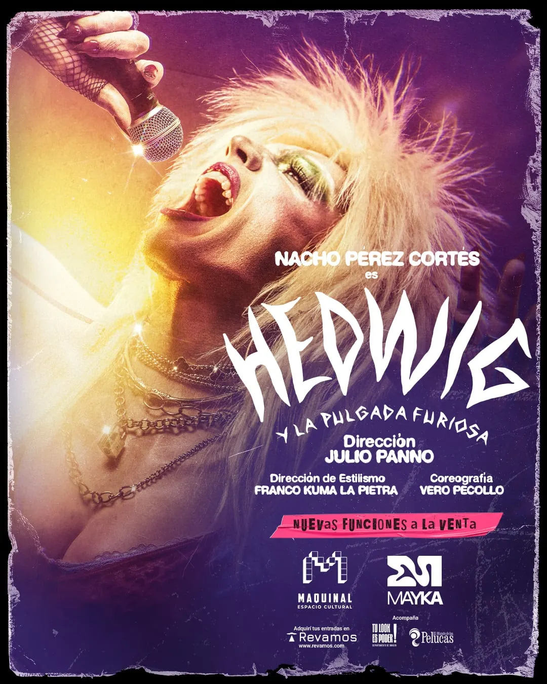 “Hedwig y la Pulgada Furiosa” en Buenos Aires.